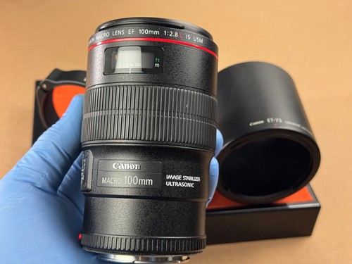 Canon macro 100mm l - ef, is