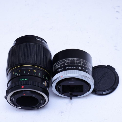 Canon macro 100mm tubo - 100mm, e